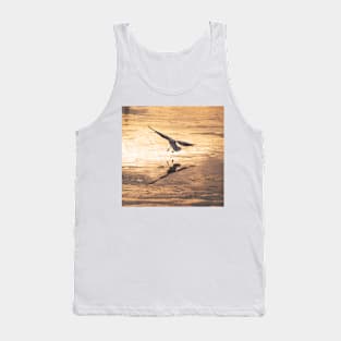 Gull on Ice Tank Top